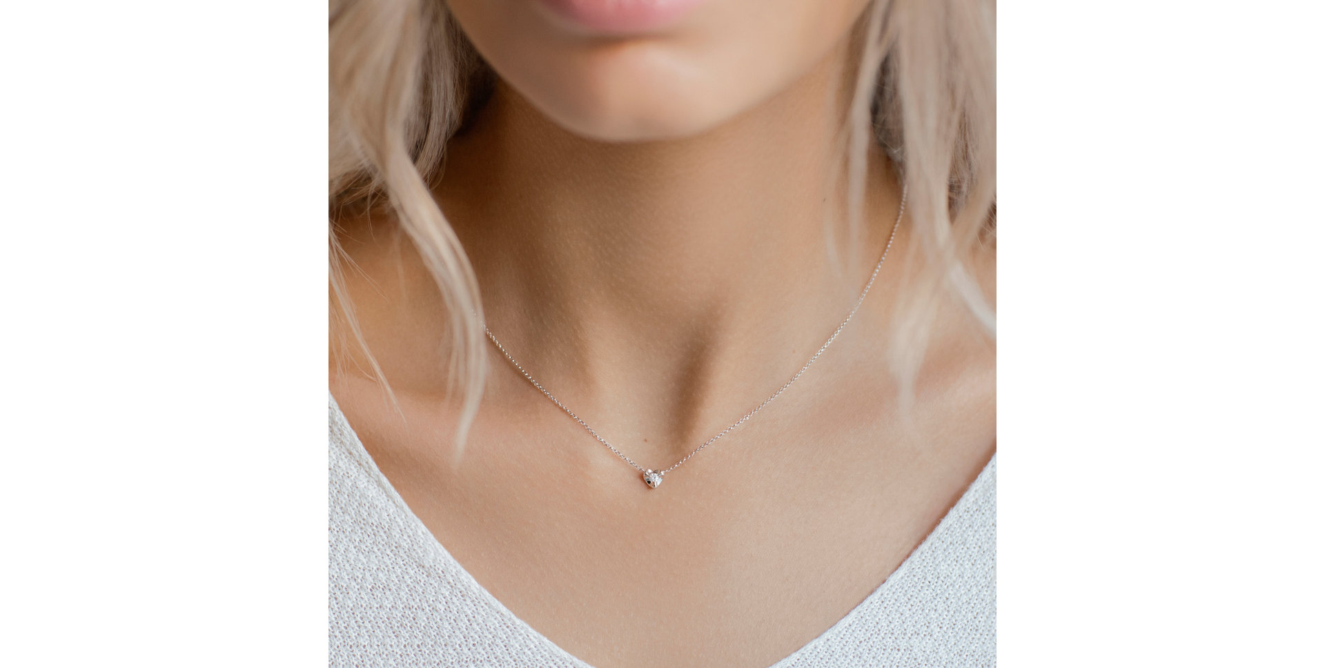 Diamond necklace Strong Love