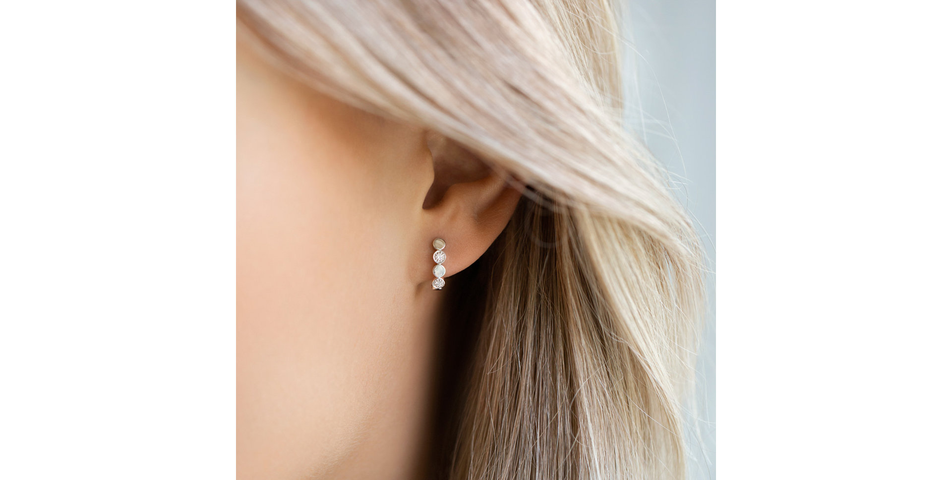 Diamond earrings Shiny Dots