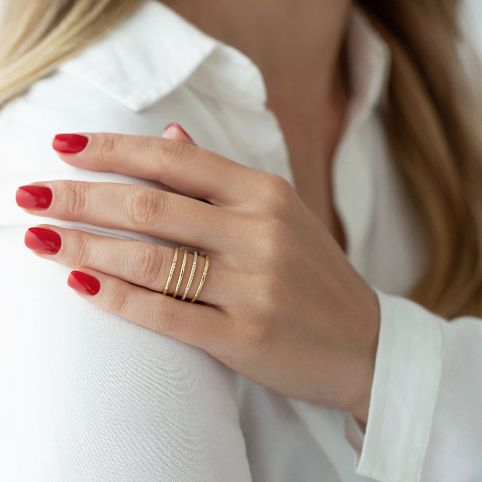 Diamond ring Moonlight Infinity