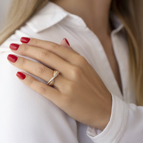 Diamond ring Bohemian Beauty