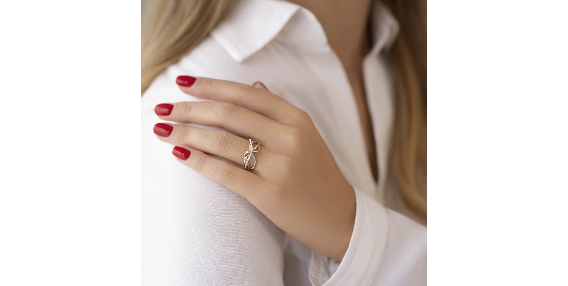 Diamond ring Sunny Ribbon