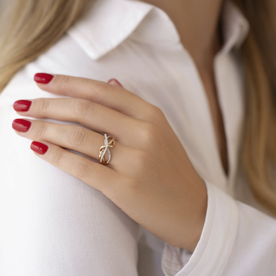 Diamond ring Sunny Ribbon