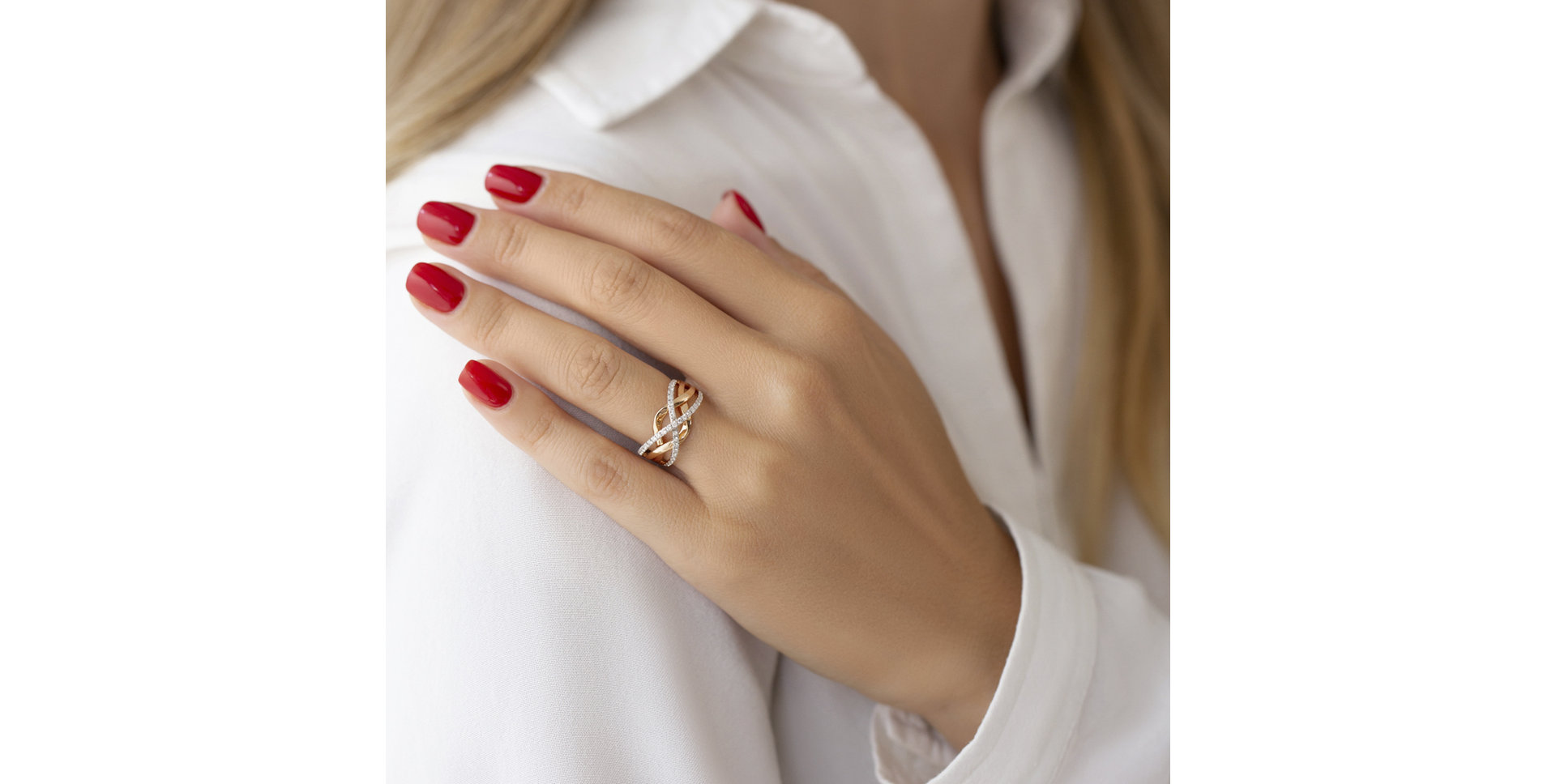 Diamond ring Véronique