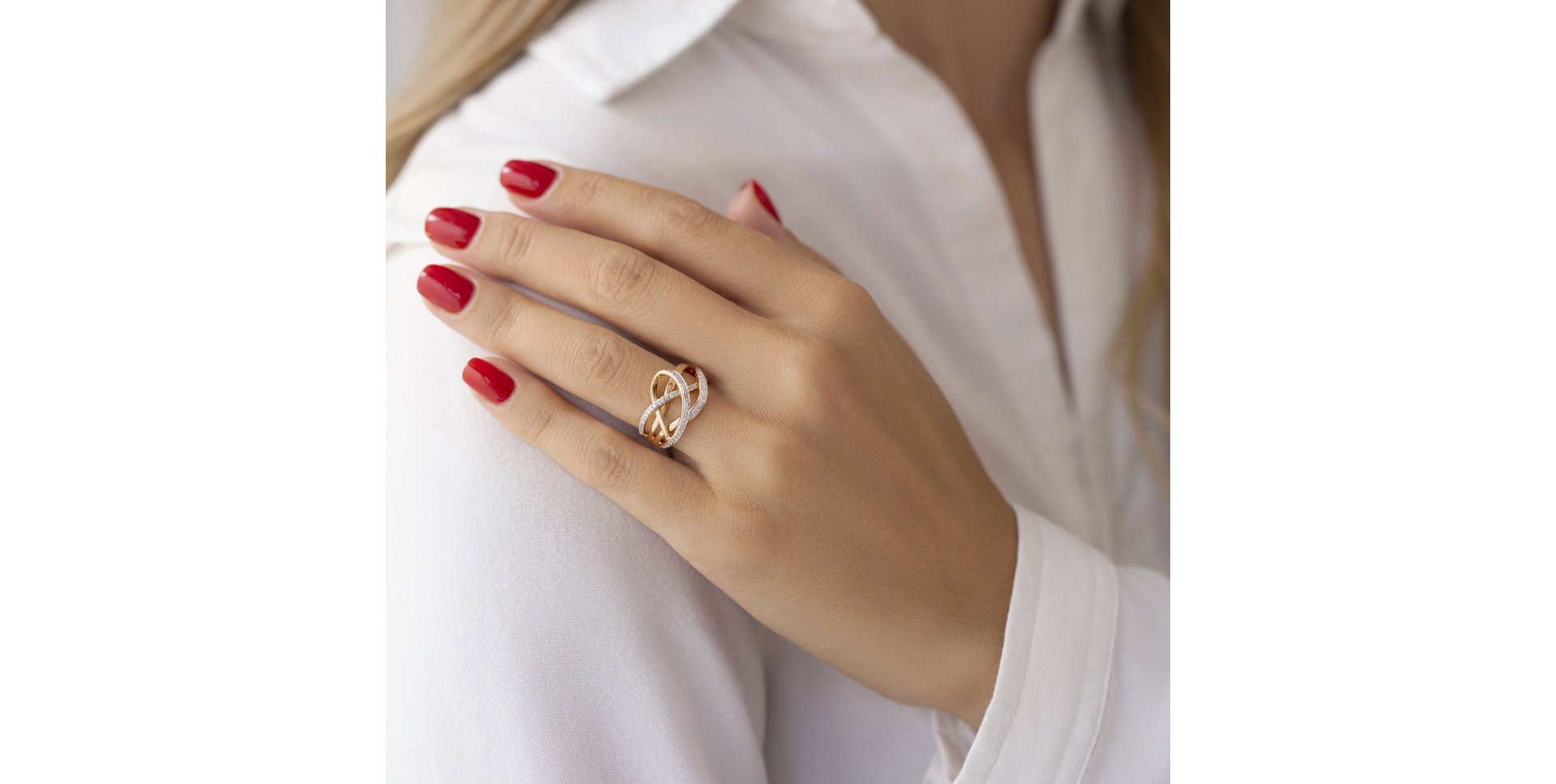 Diamond ring Sunny Lines