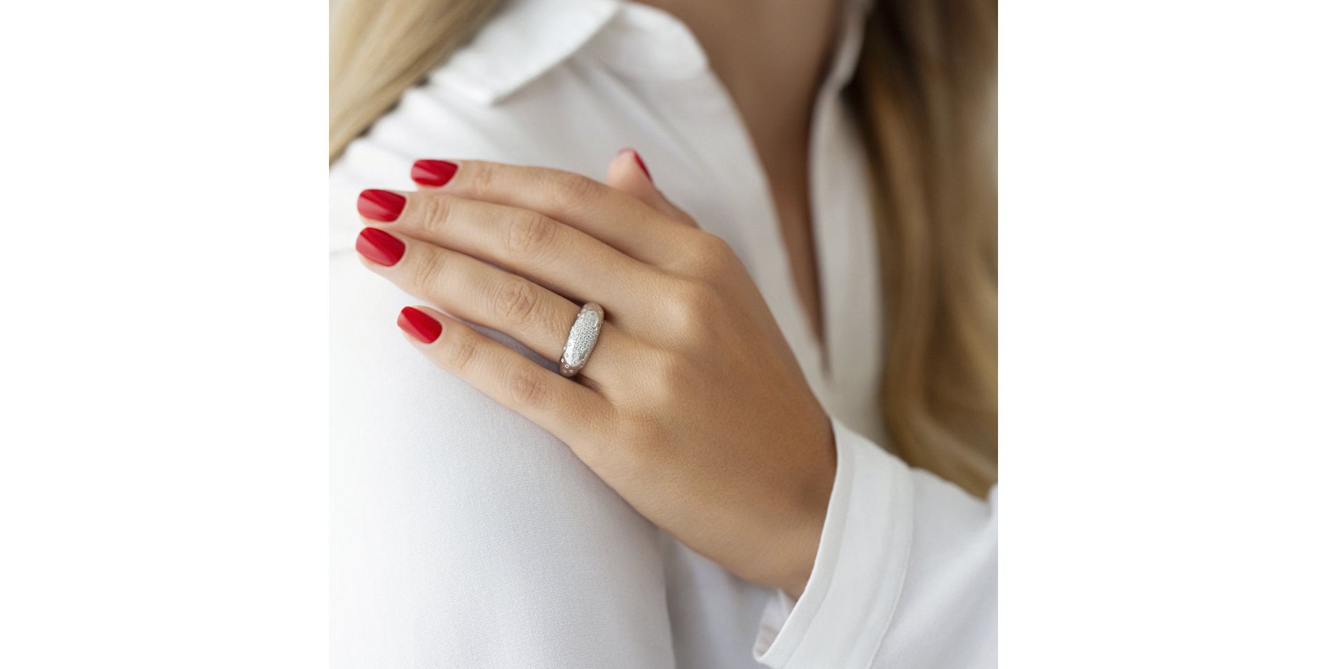 Diamond ring Glitter Drop