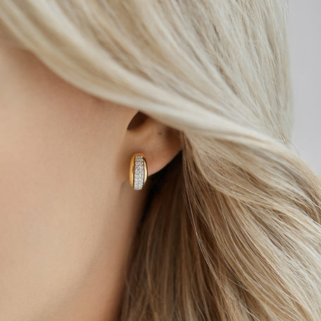 Diamond earrings Sunshine Tears