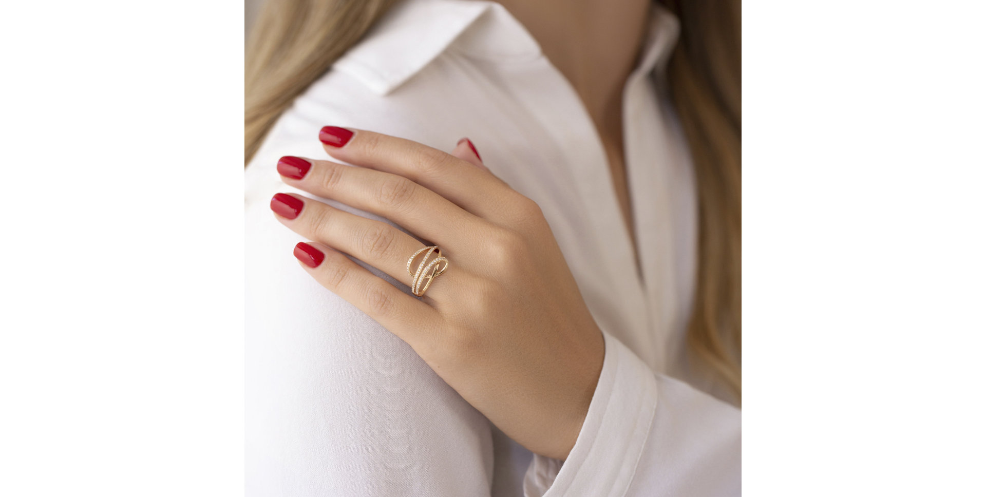 Diamond ring Sparkling Constellation