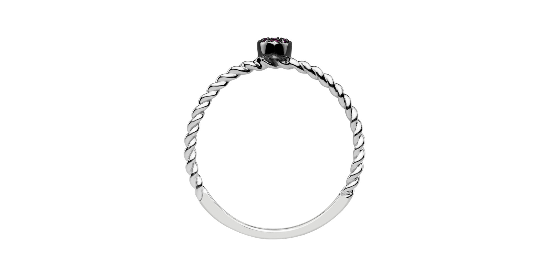 Ring with Ruby Witching Passion