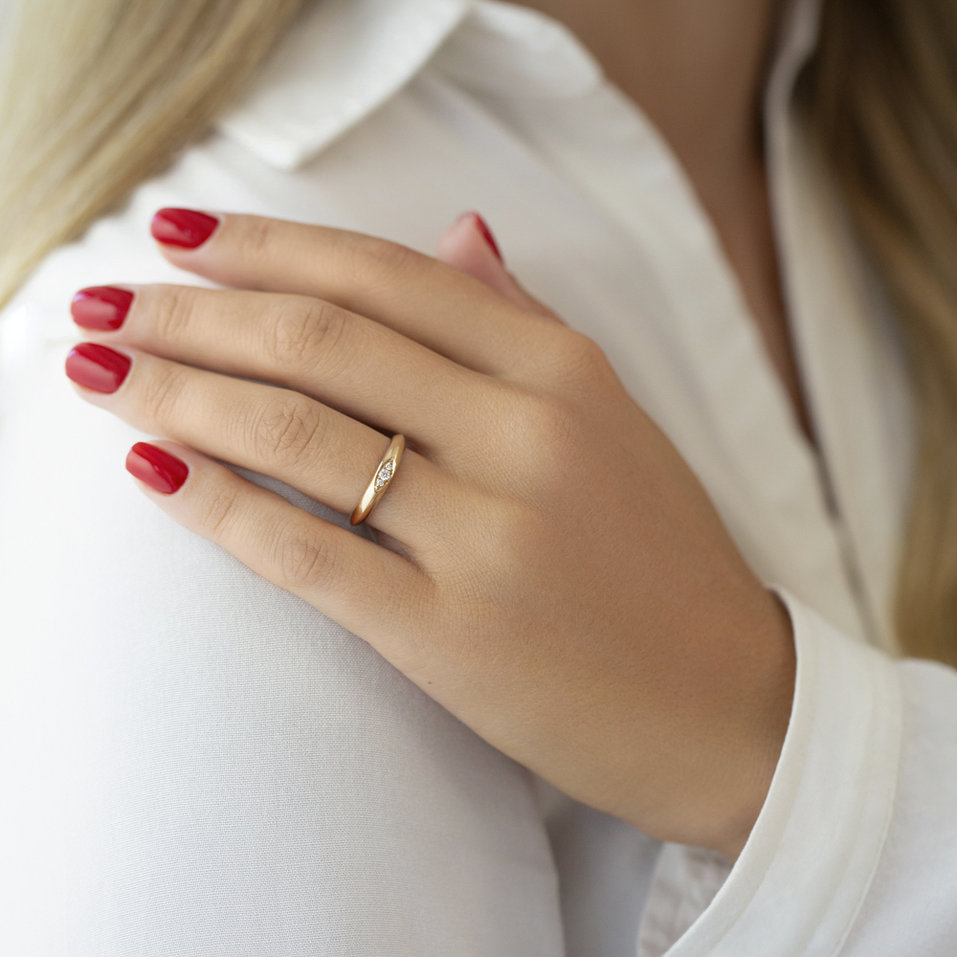 Diamond ring Marsala