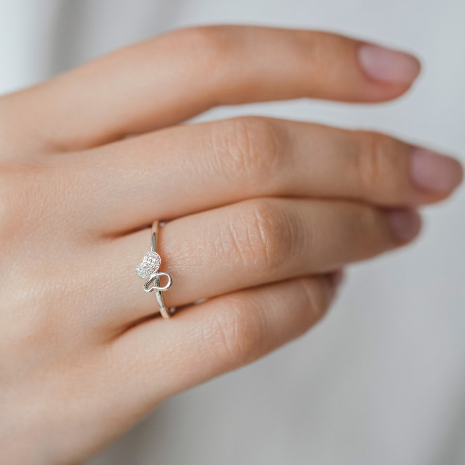 Diamond ring Butterfly