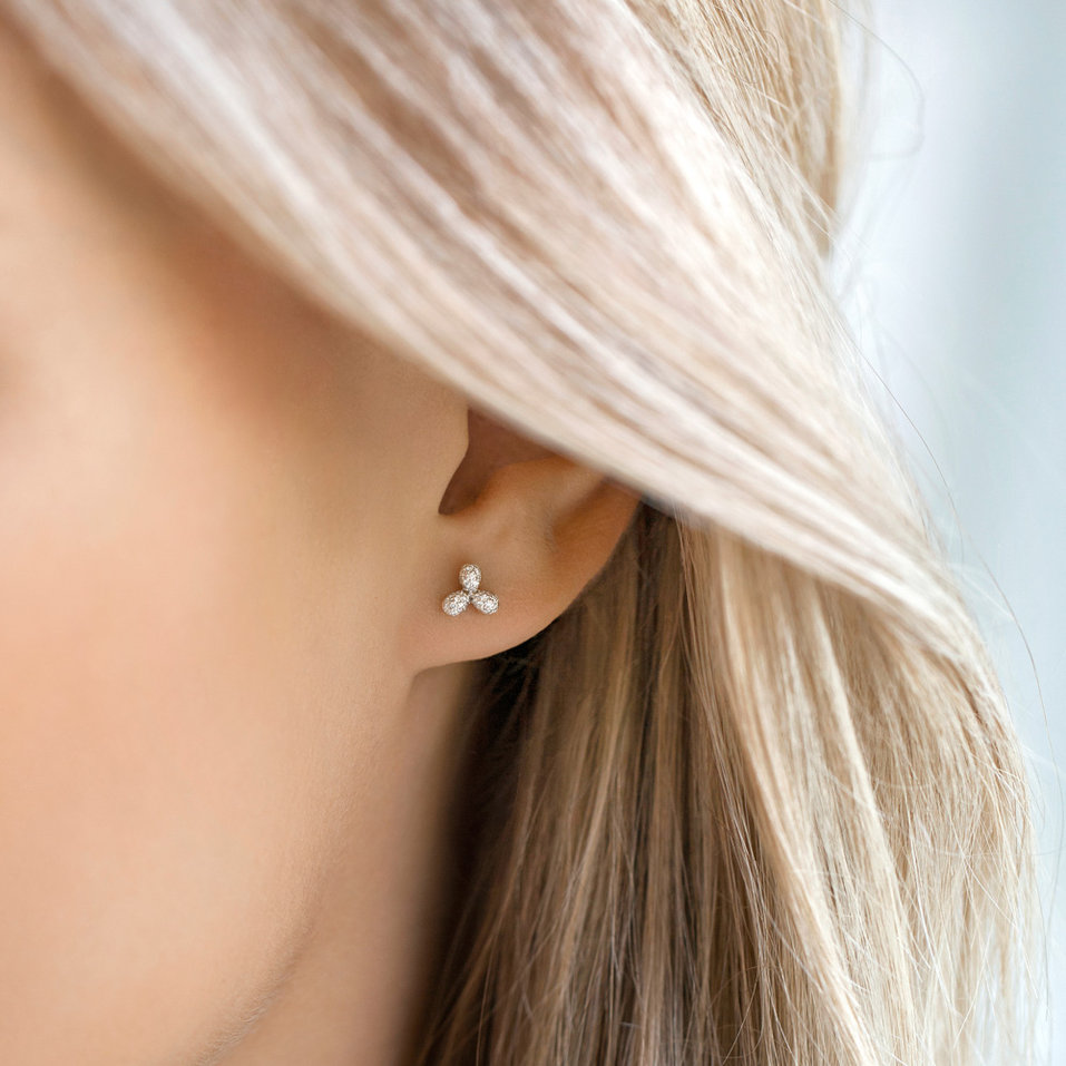 Diamond earrings Nature Beauty