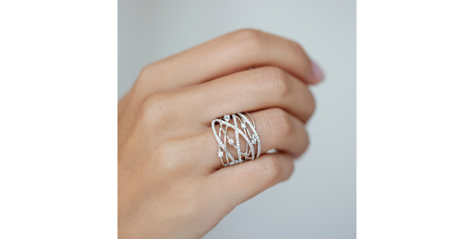 Diamond ring Starry Elegance