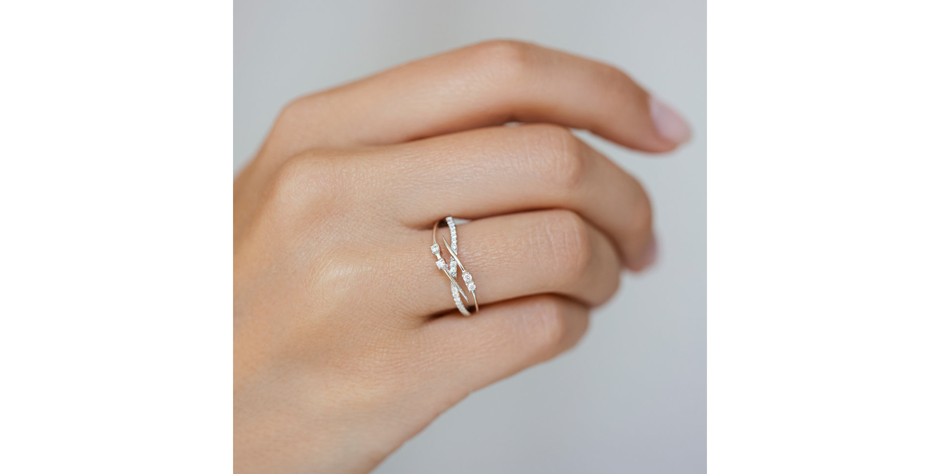 Diamond ring Savage Elegance