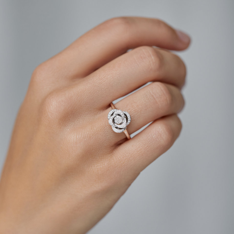 Diamond ring Flower Joy