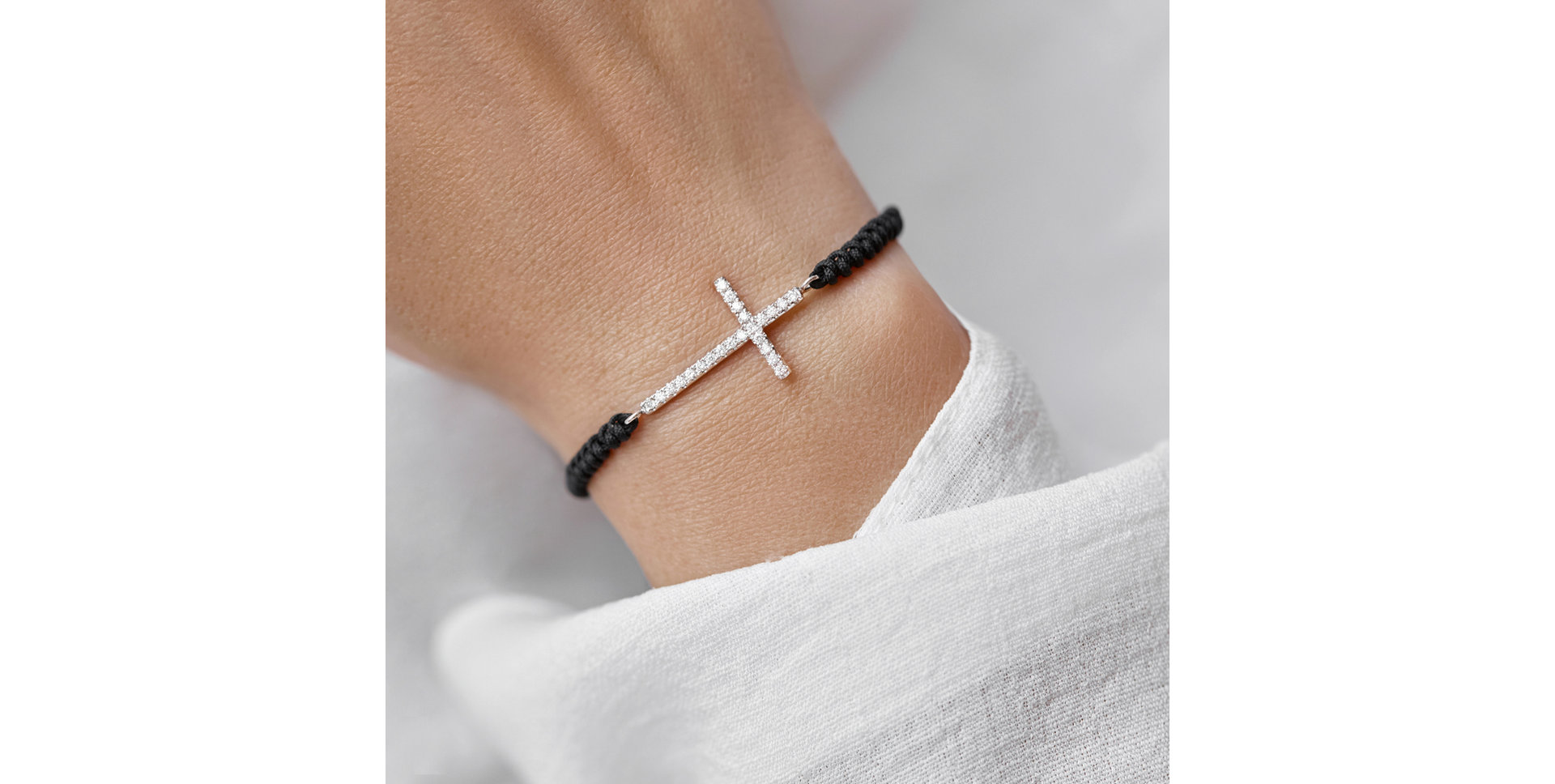 Bracelet with diamonds Angel Message