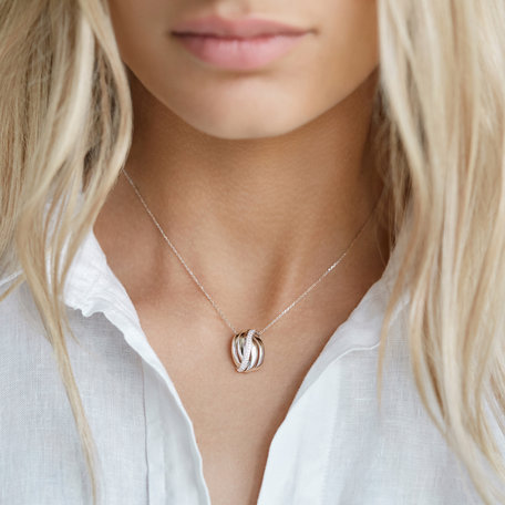 Diamond pendant Sparkle Édith