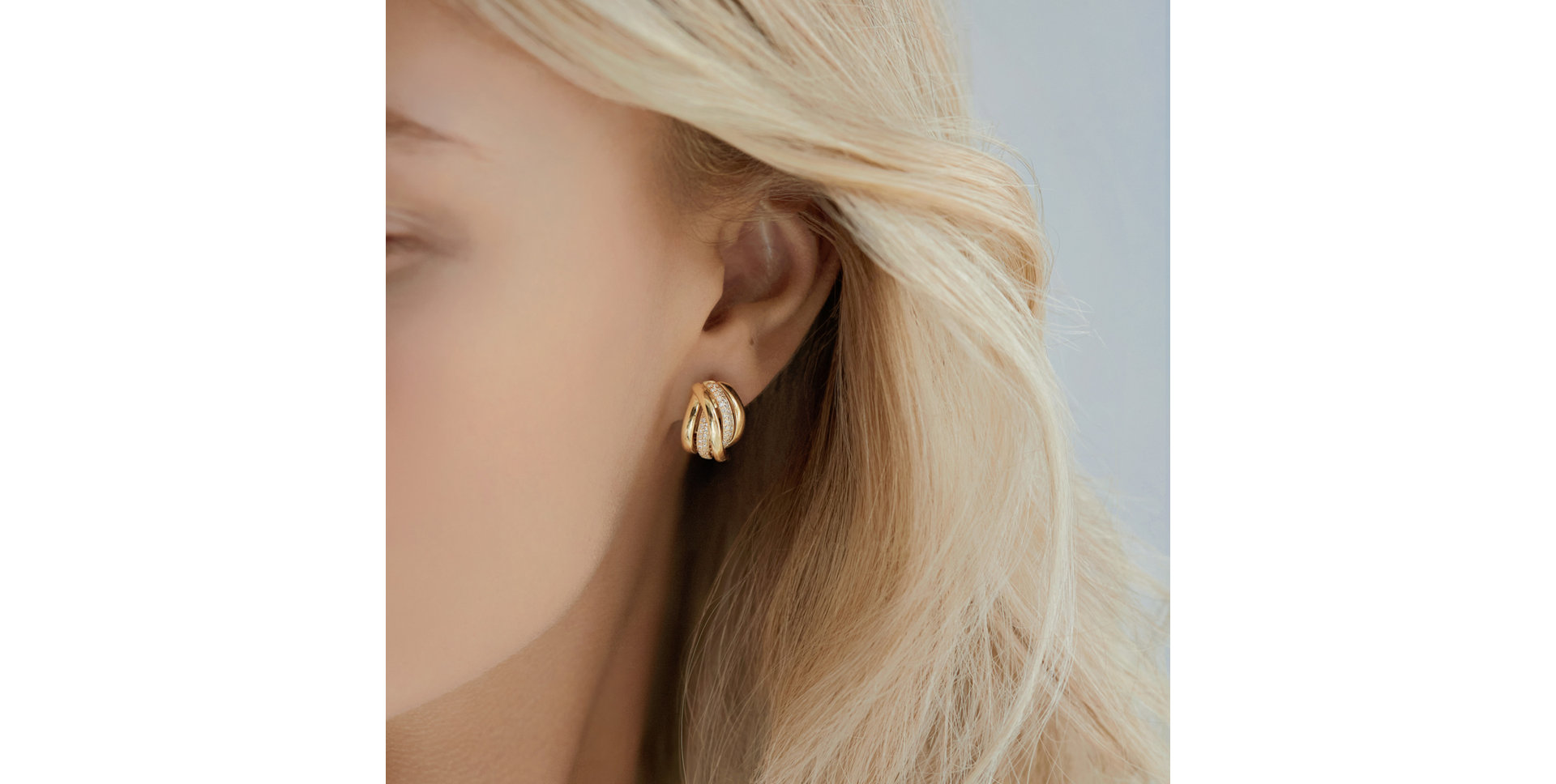 Diamond earrings Festive Moment