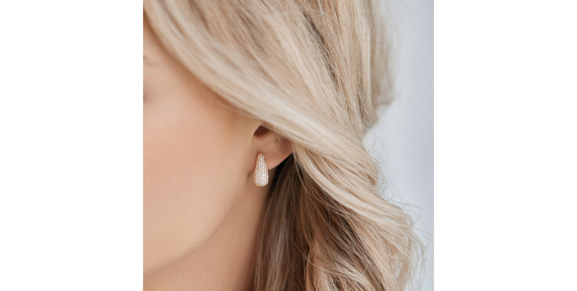 Diamond earrings Charming Gem