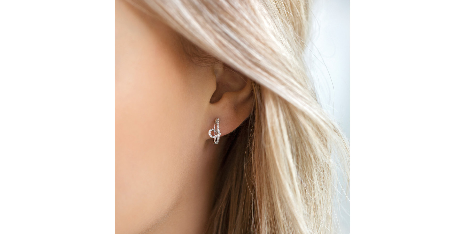 Earrings with brown diamonds Shine Melody