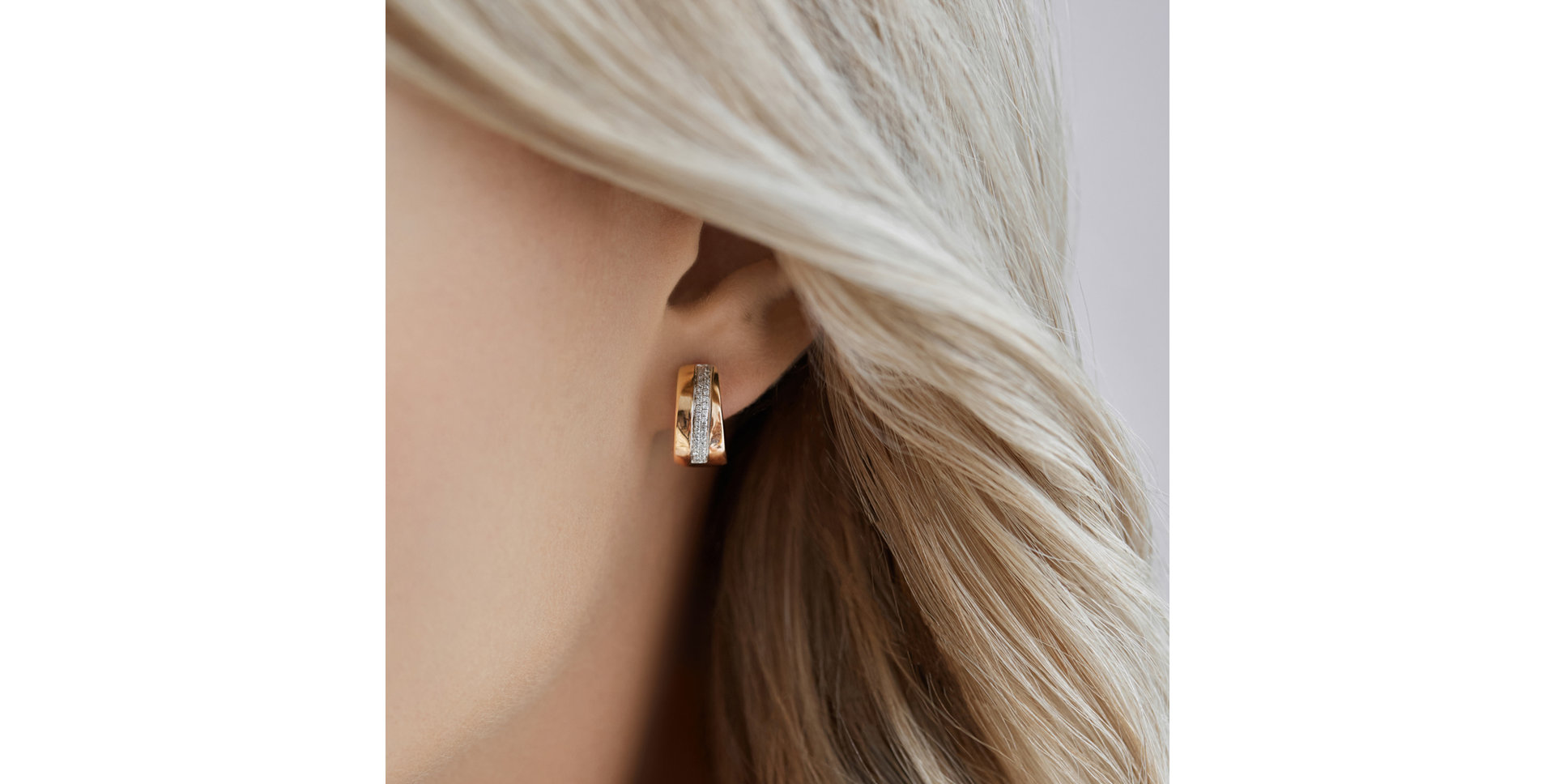 Diamond earrings Sparkling Dew