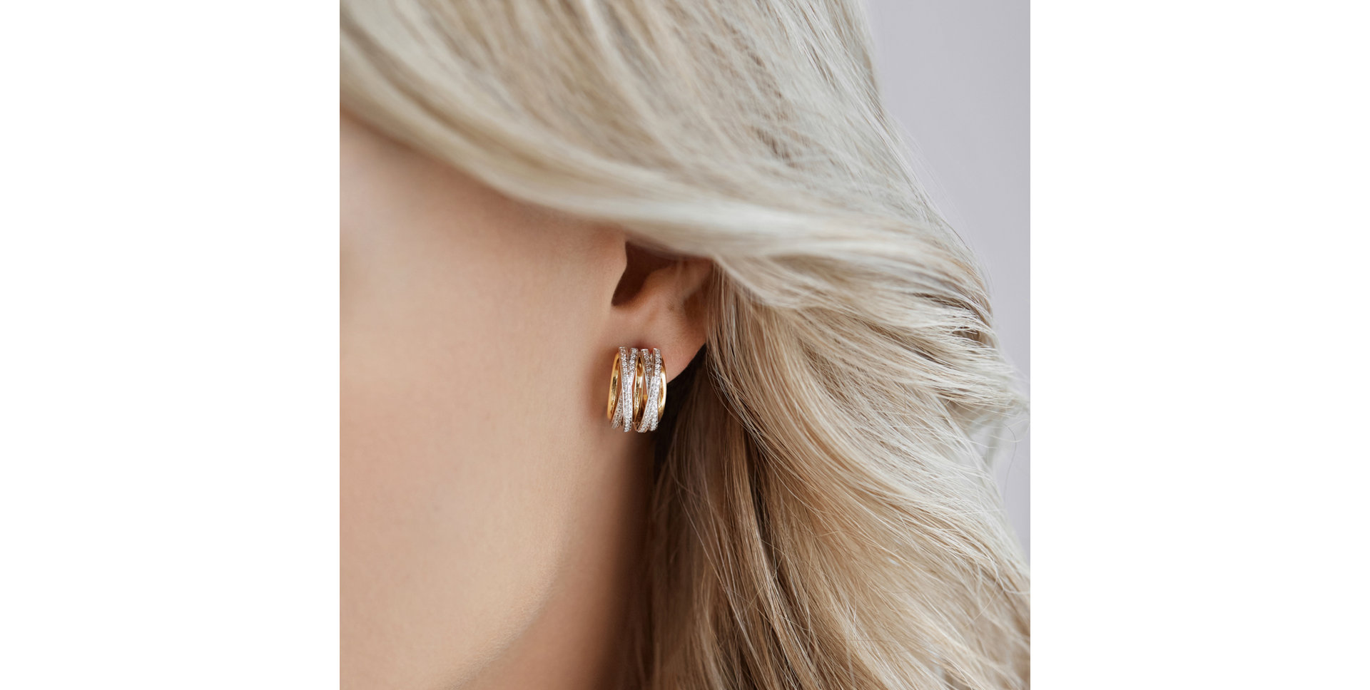 Diamond earrings Galaxy Treasure