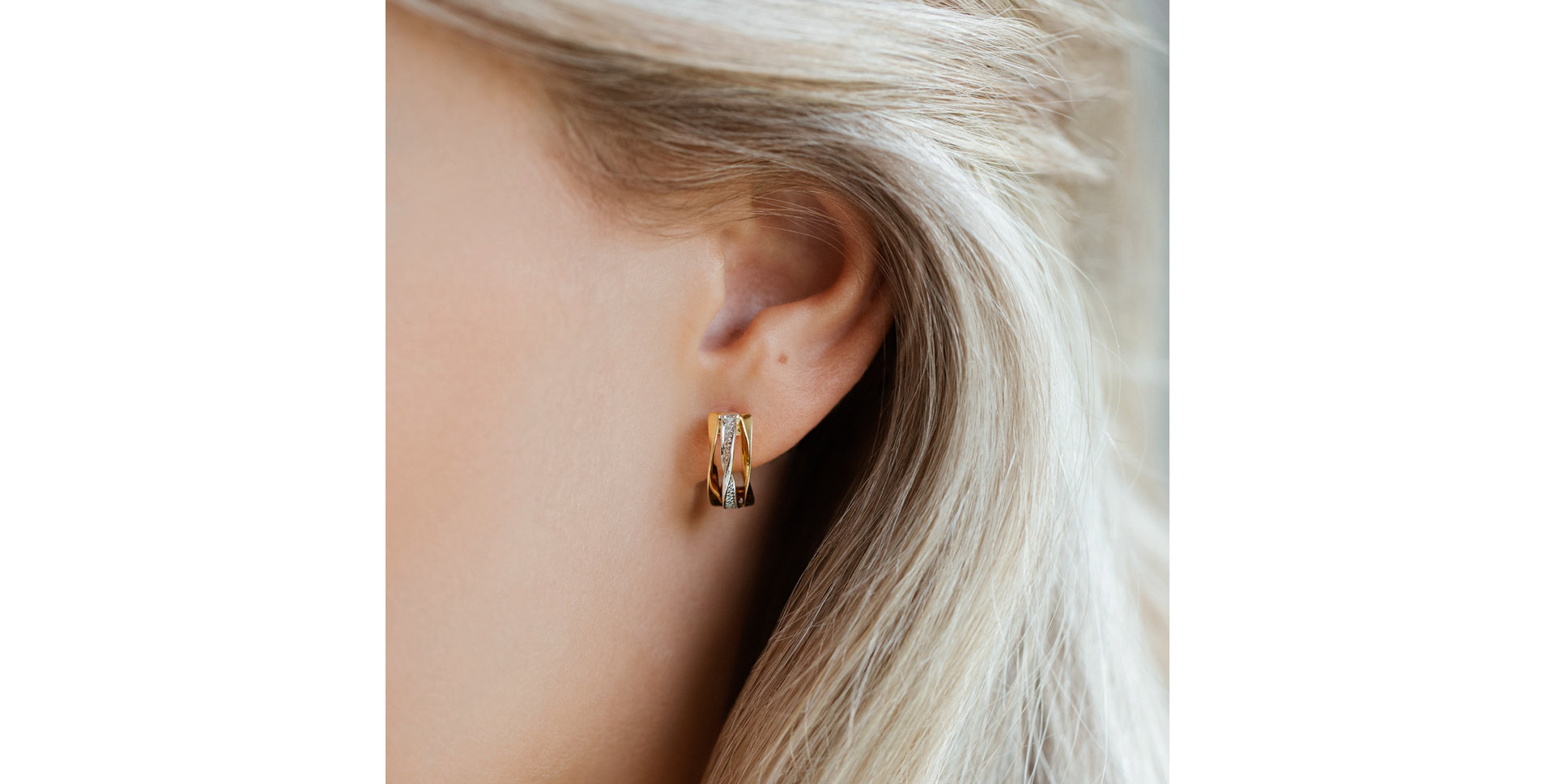 Diamond earrings True Elegance