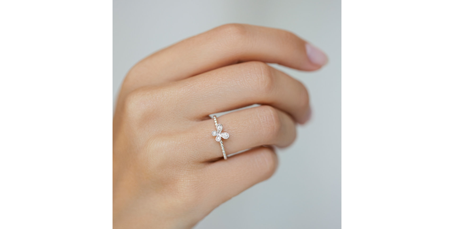 Diamond ring Butterfly