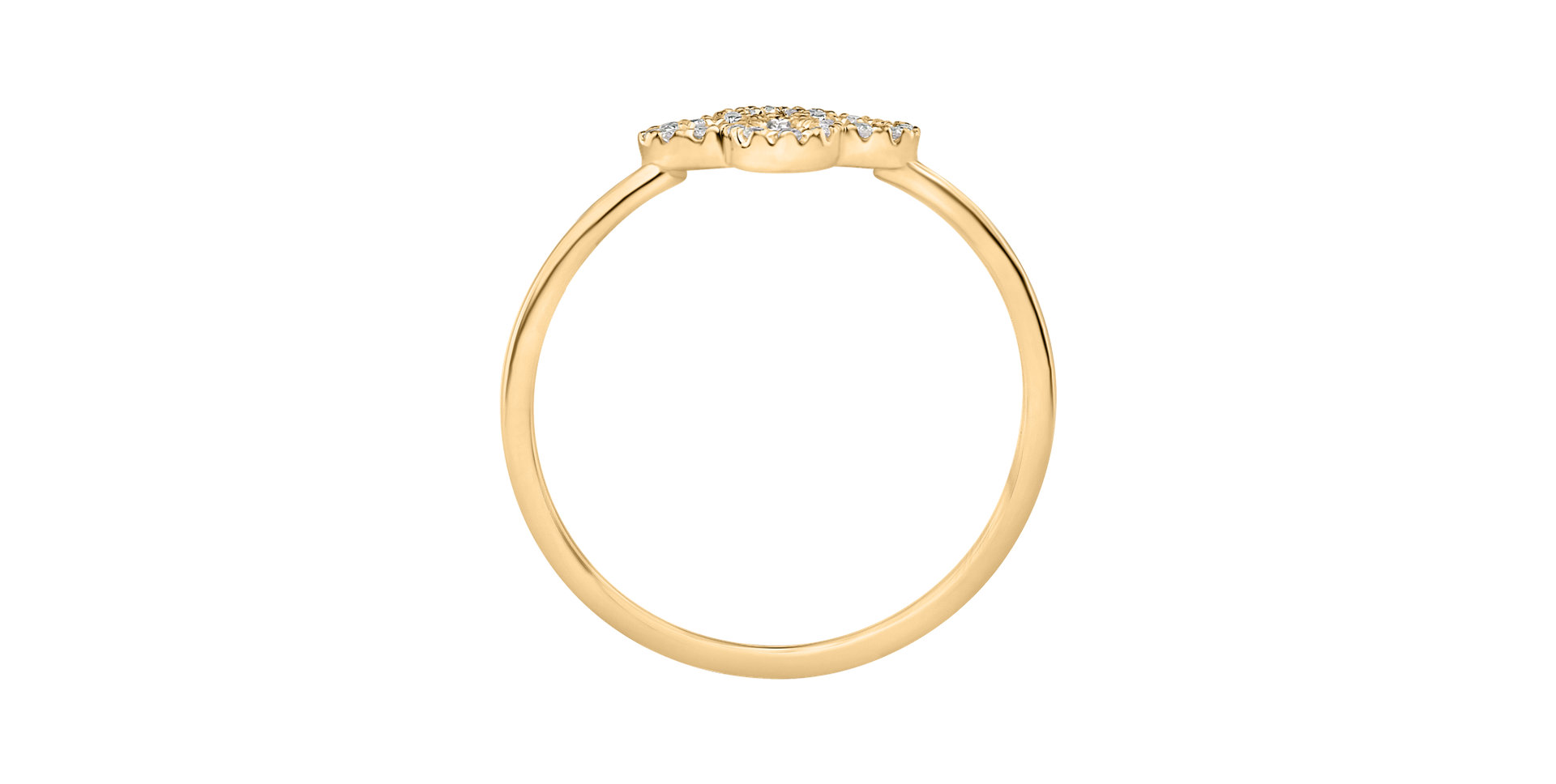 Diamond ring Glamorous Petals