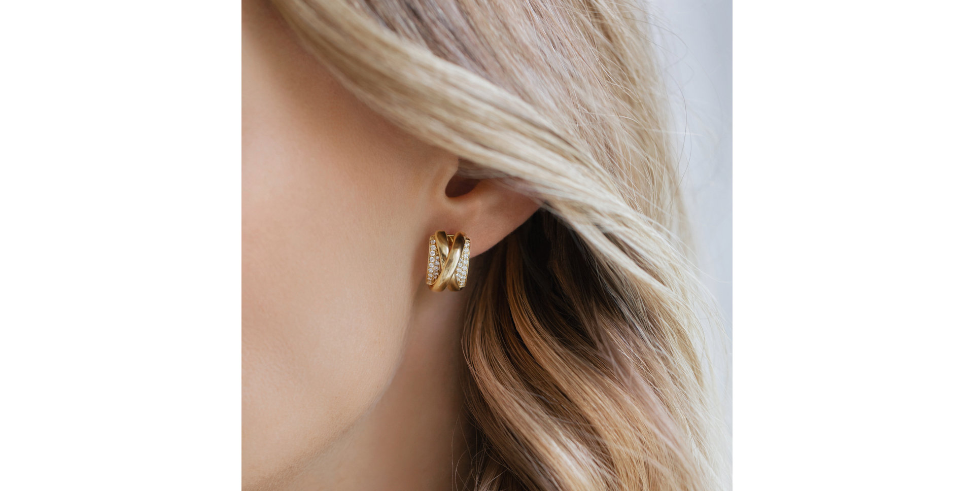 Diamond earrings Galaxy Signature