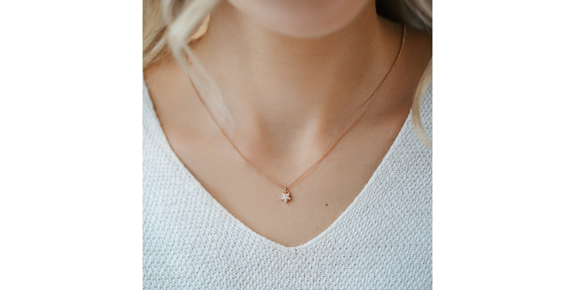 Diamond necklace Waterfall Heaven