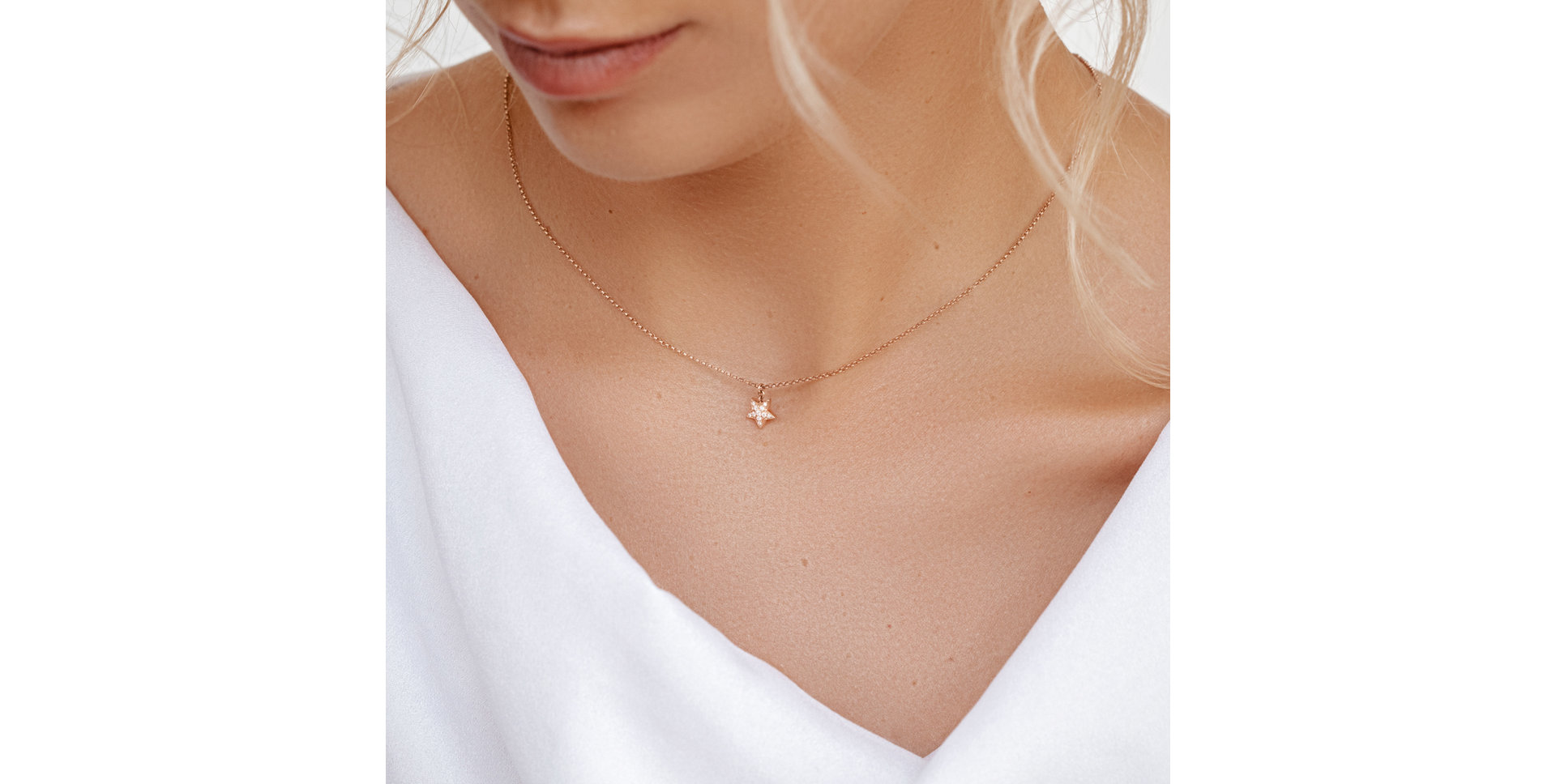 Diamond necklace Waterfall Heaven