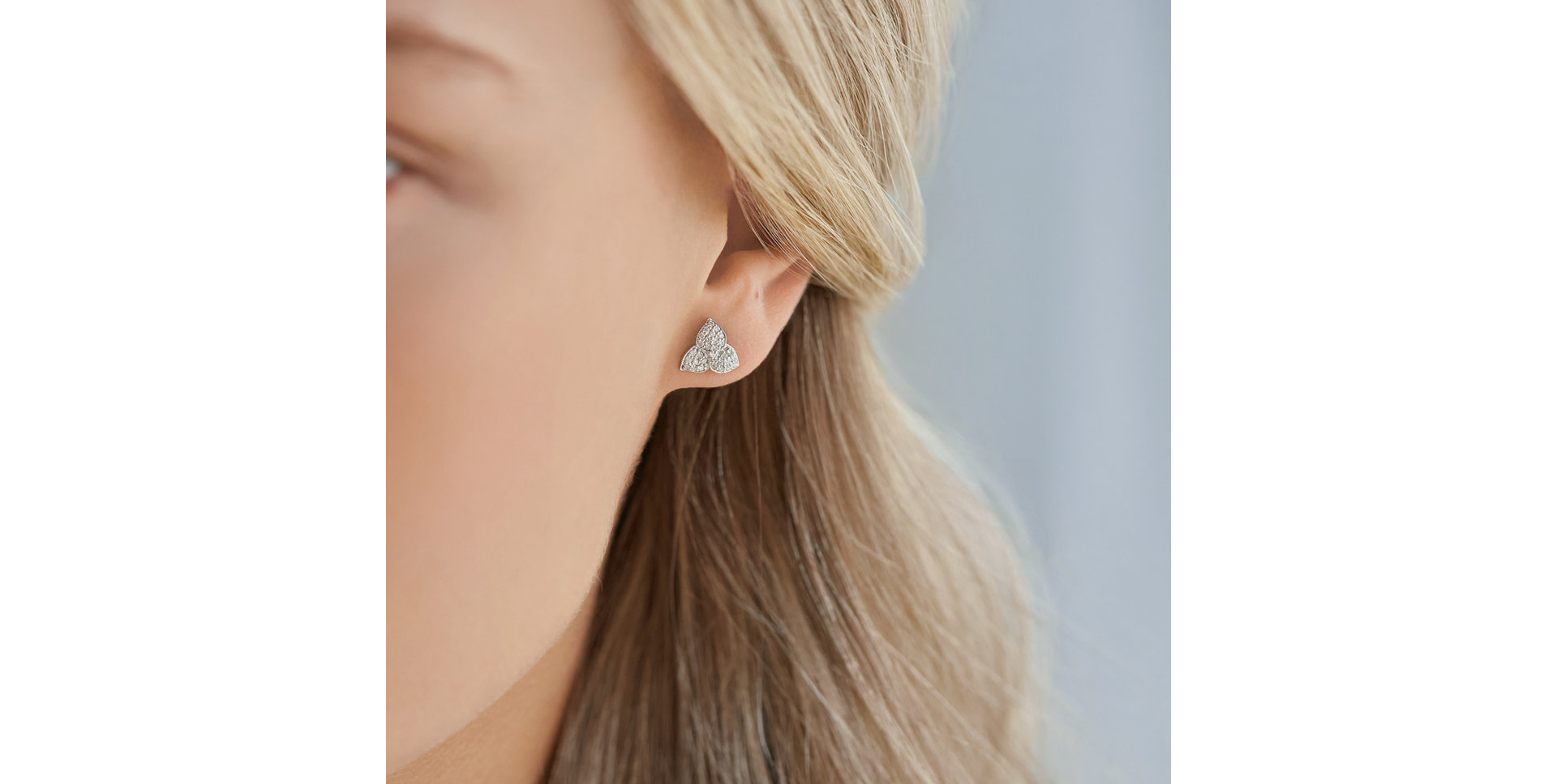 Diamond earrings Shine Poem