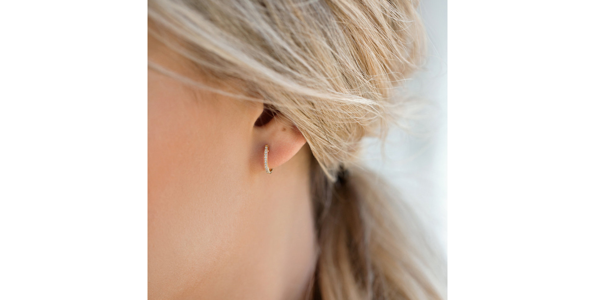 Diamond earrings Magical Loop