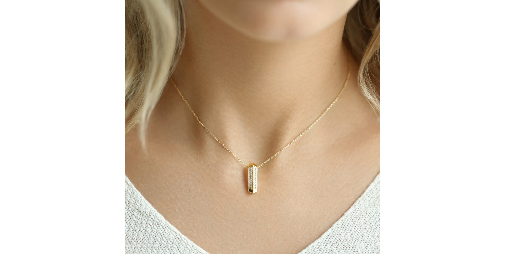 Diamond pendant Sunshine Opium