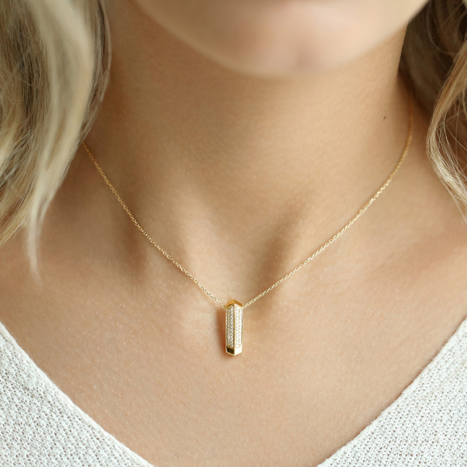 Diamond pendant Sunshine Opium