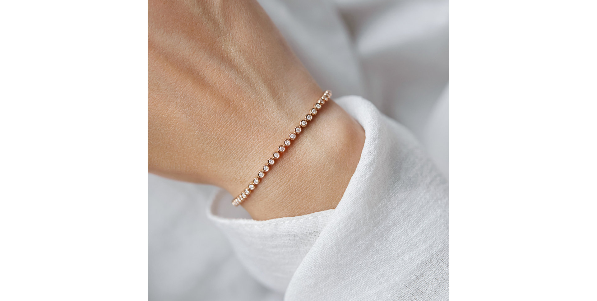 Bracelet with diamonds Essential Spendour