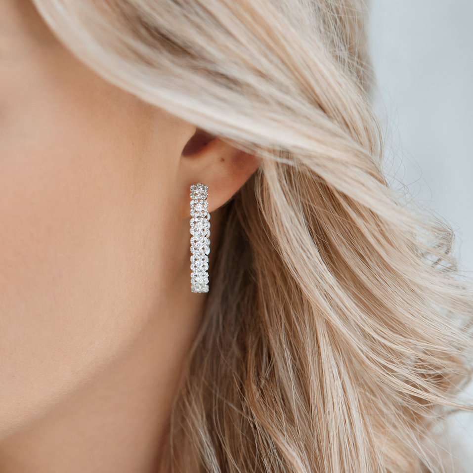 Diamond earrings Charming Passion