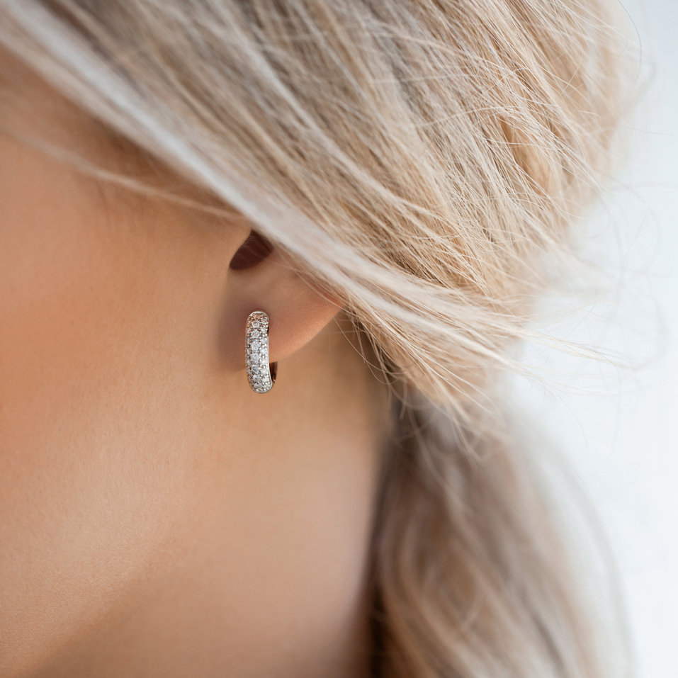 Diamond earrings Duchess Poem