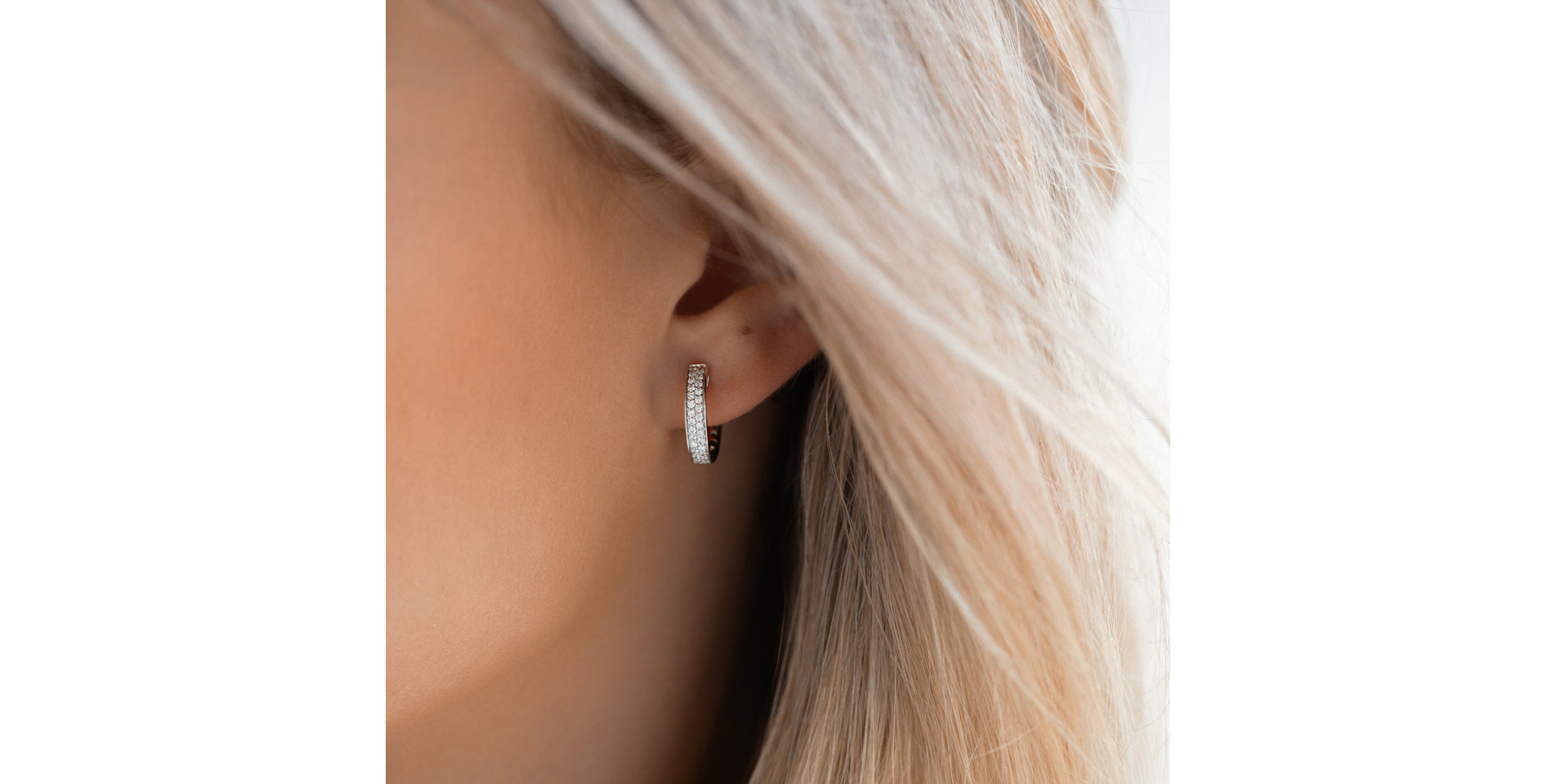 Diamond earrings Midnight Jewel