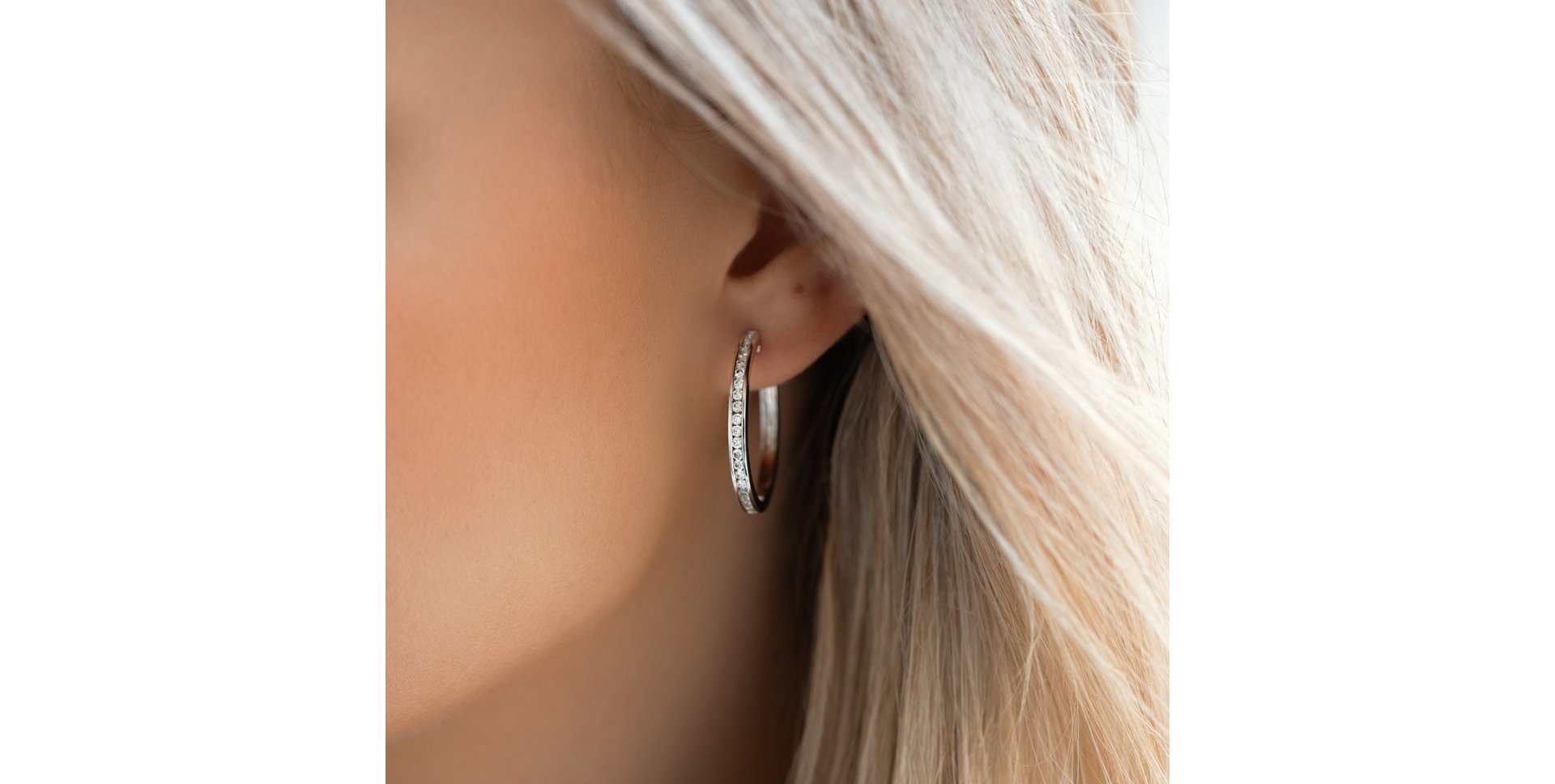 Diamond earrings Goddess Shine