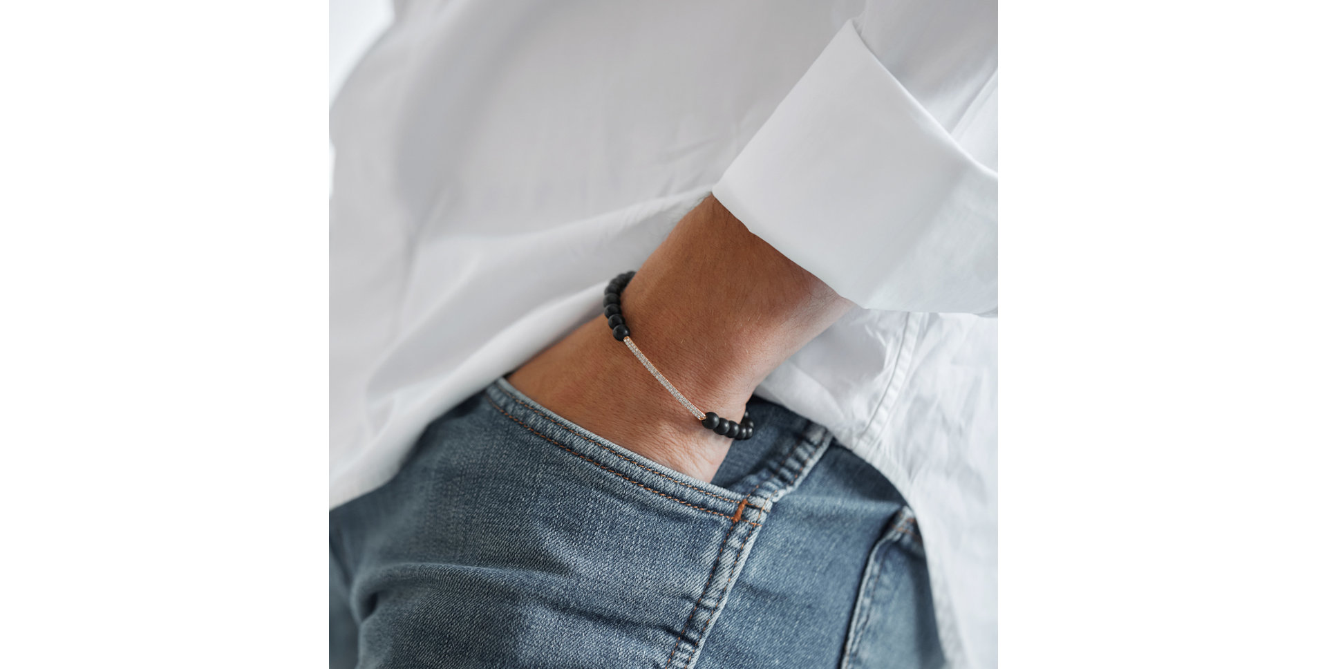 Bracelet with diamonds Benedica