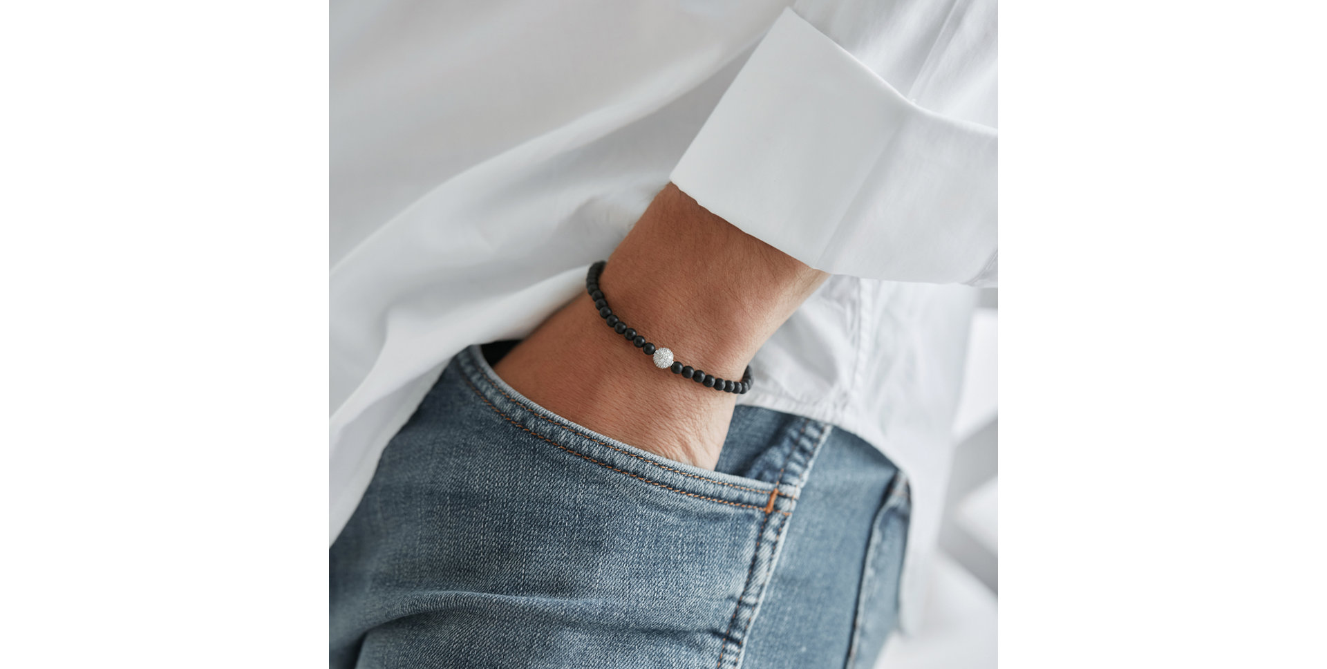 Diamond braclet with Agate Armel