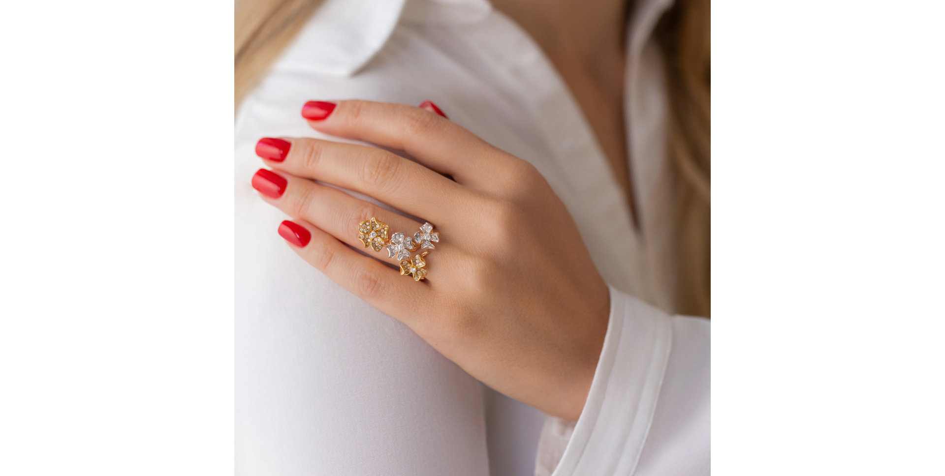 Diamond ring Colorful Garden