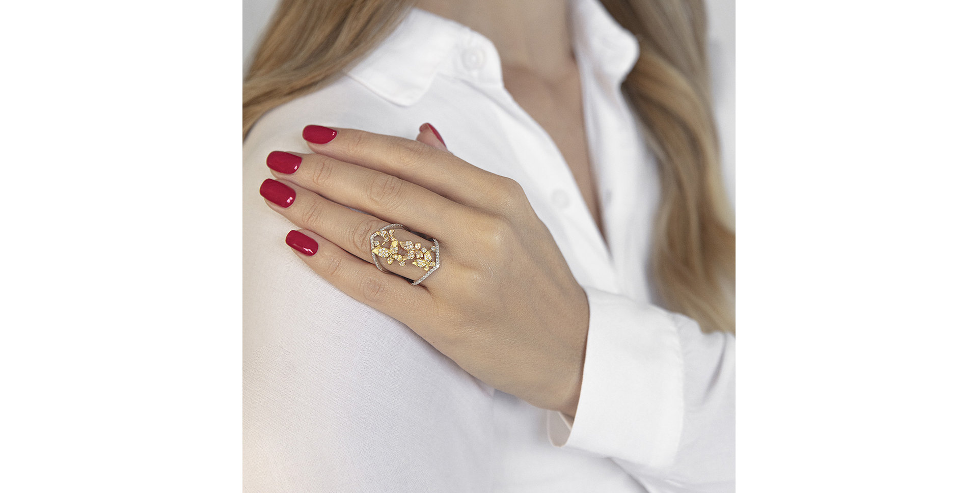 Diamond ring Fabulous Wings