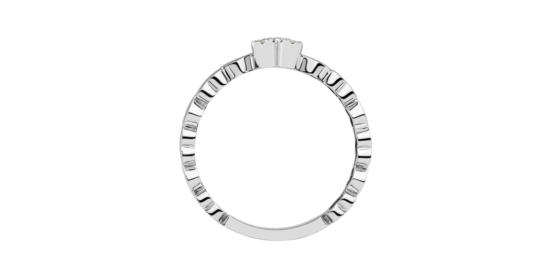 Diamond ring Heart Galaxy