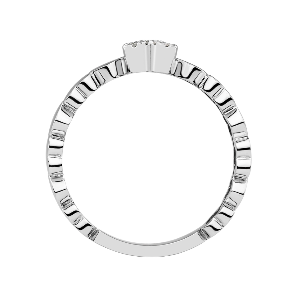 Diamond ring Heart Galaxy