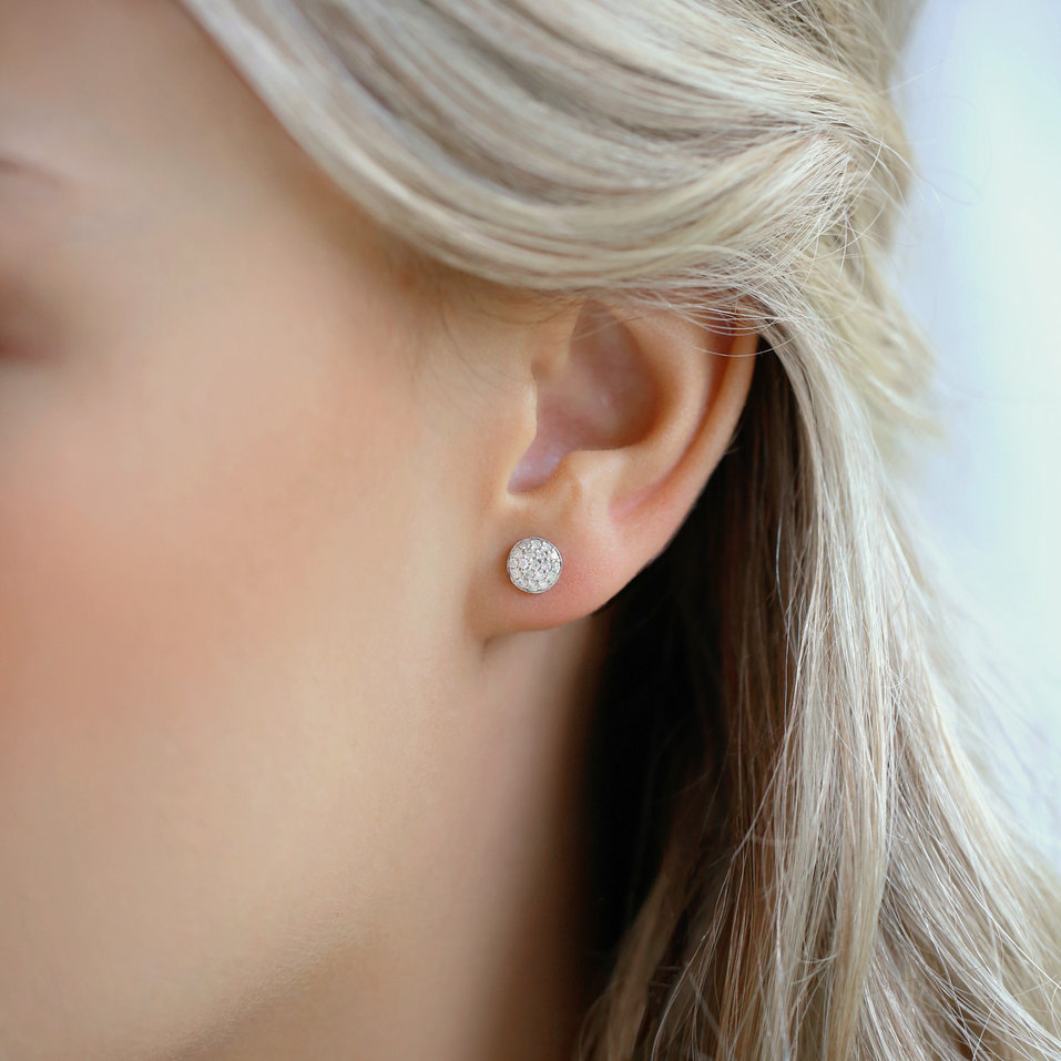 Diamond earrings Festive Mosaic