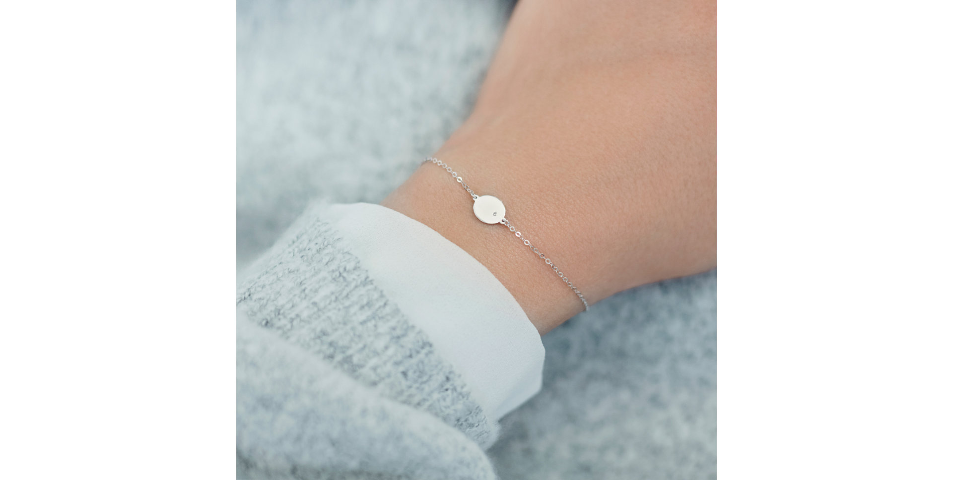 Diamond bracelet Monogram Style