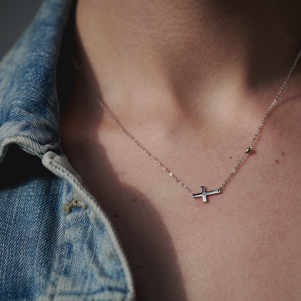 Diamond necklace My Faith