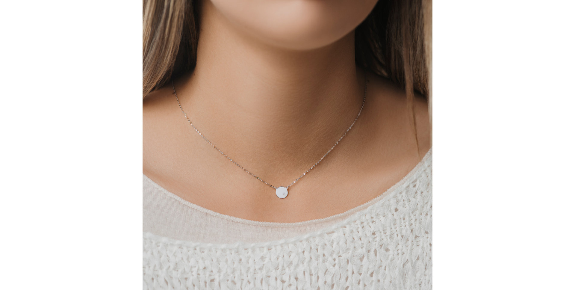 Diamond necklace Moonlight